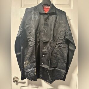 Robert Graham EXCLUSIVE Button Down - Paisley and Skull Pattern - Medium